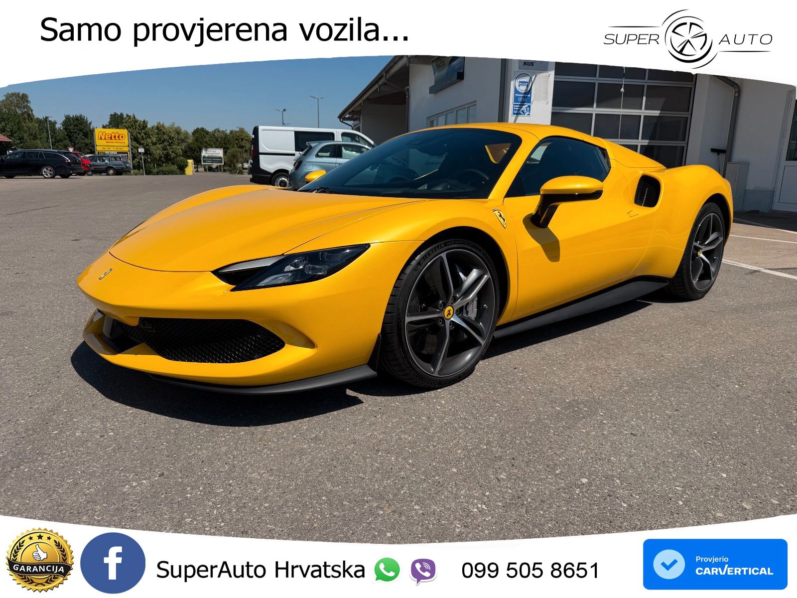Ferrari 296 GTS 3.0 V6 (830 KS) F1 DCT