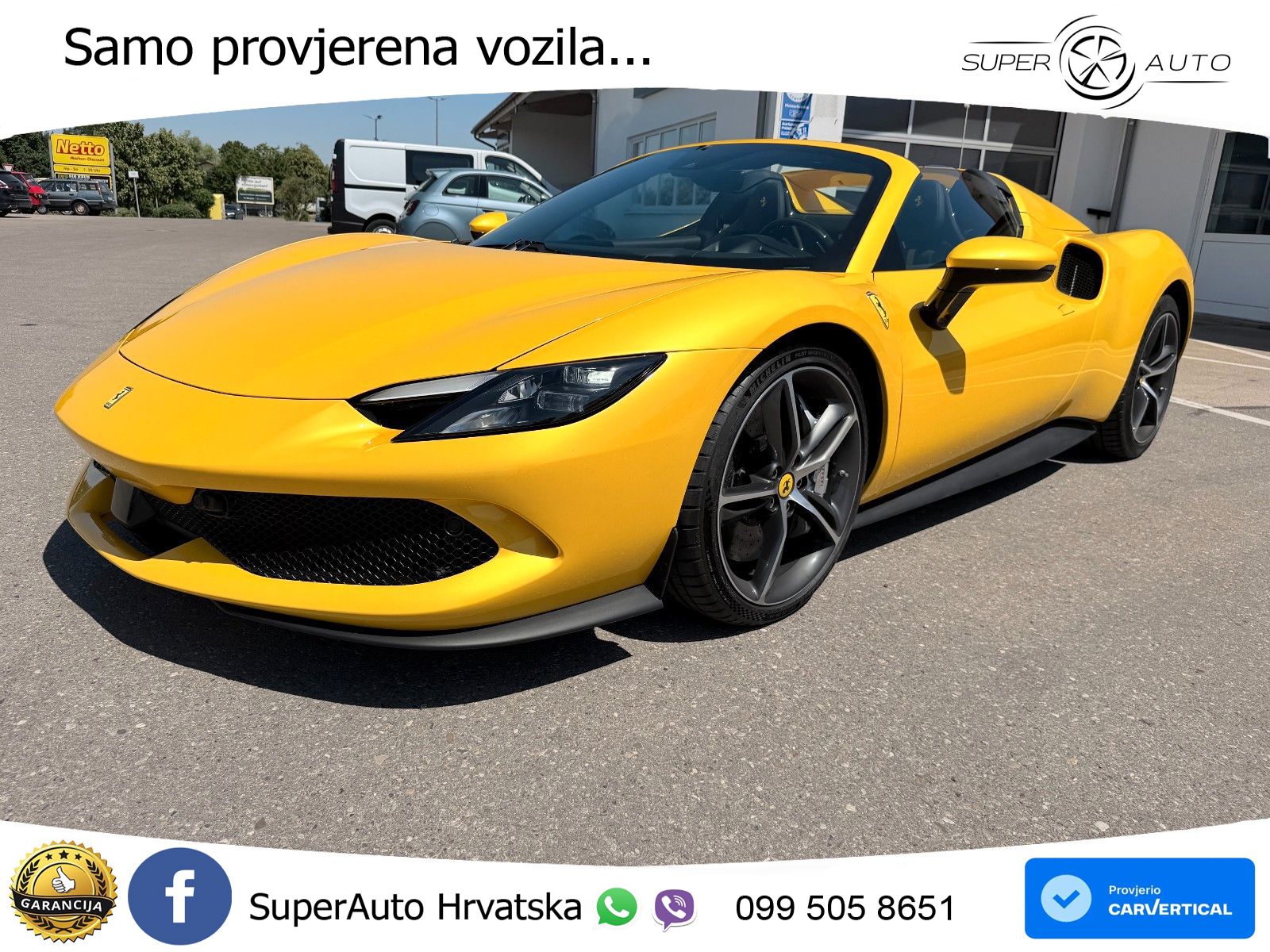 Ferrari 296 GTS 3.0 V6 (830 KS) F1 DCT