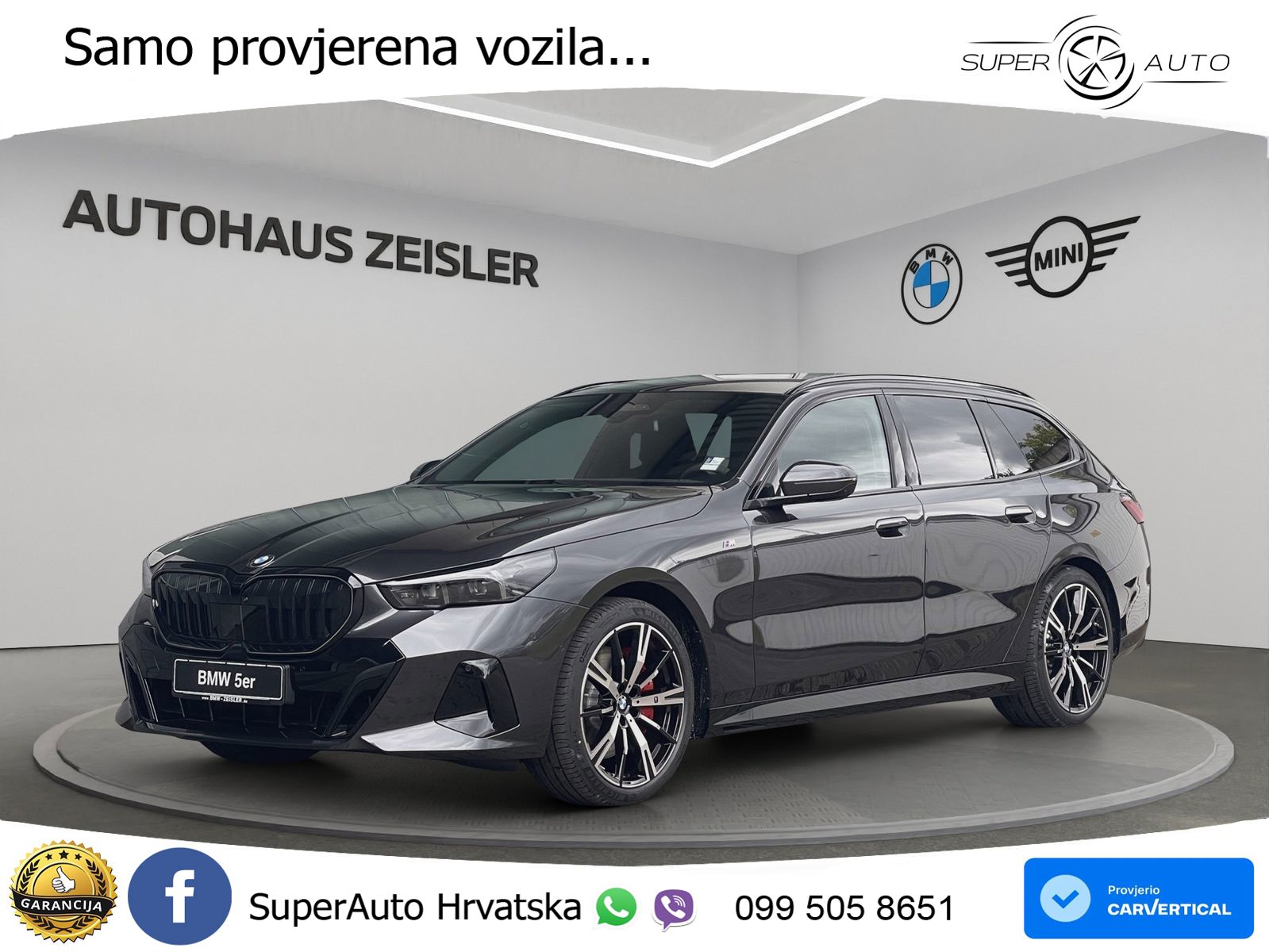 BMW 540d Touring (303 KS) xDrive Steptronic M Sport ACC+HEAD+4xGR SJED+360+PANO