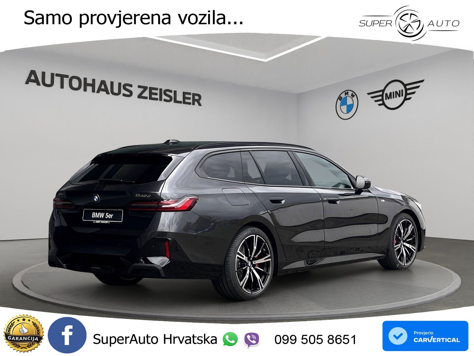 BMW 540d Touring (303 KS) xDrive Steptronic M Sport ACC+HEAD+4xGR SJED+360+PANO