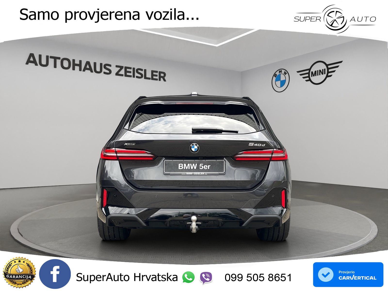 BMW 540d Touring (303 KS) xDrive Steptronic M Sport ACC+HEAD+4xGR SJED+360+PANO