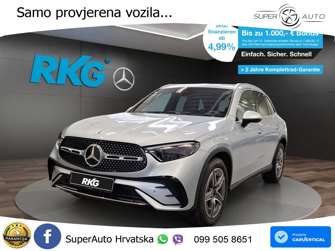Mercedes GLC 200 (204 KS) 4MATIC 9G-TRONIC AMG