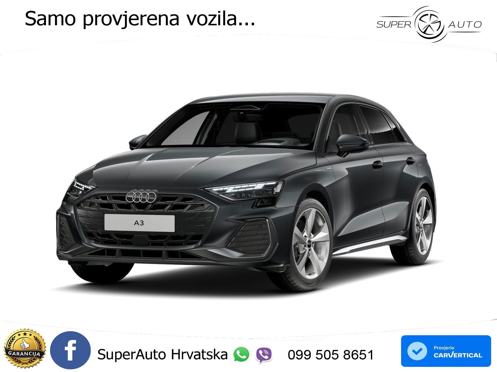 Audi A3 40 TFSI (204 KS) quattro S tronic S line