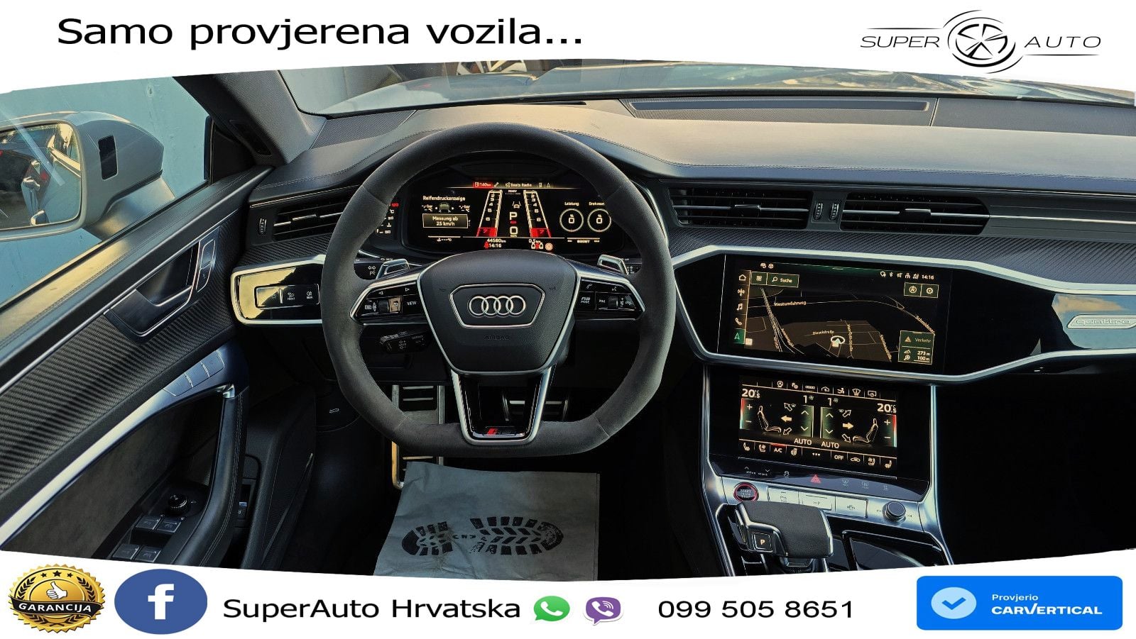 Audi RS7 4.0 TFSI V8 (600 KS) quattro tiptronic LED+GR SJED+ACC
