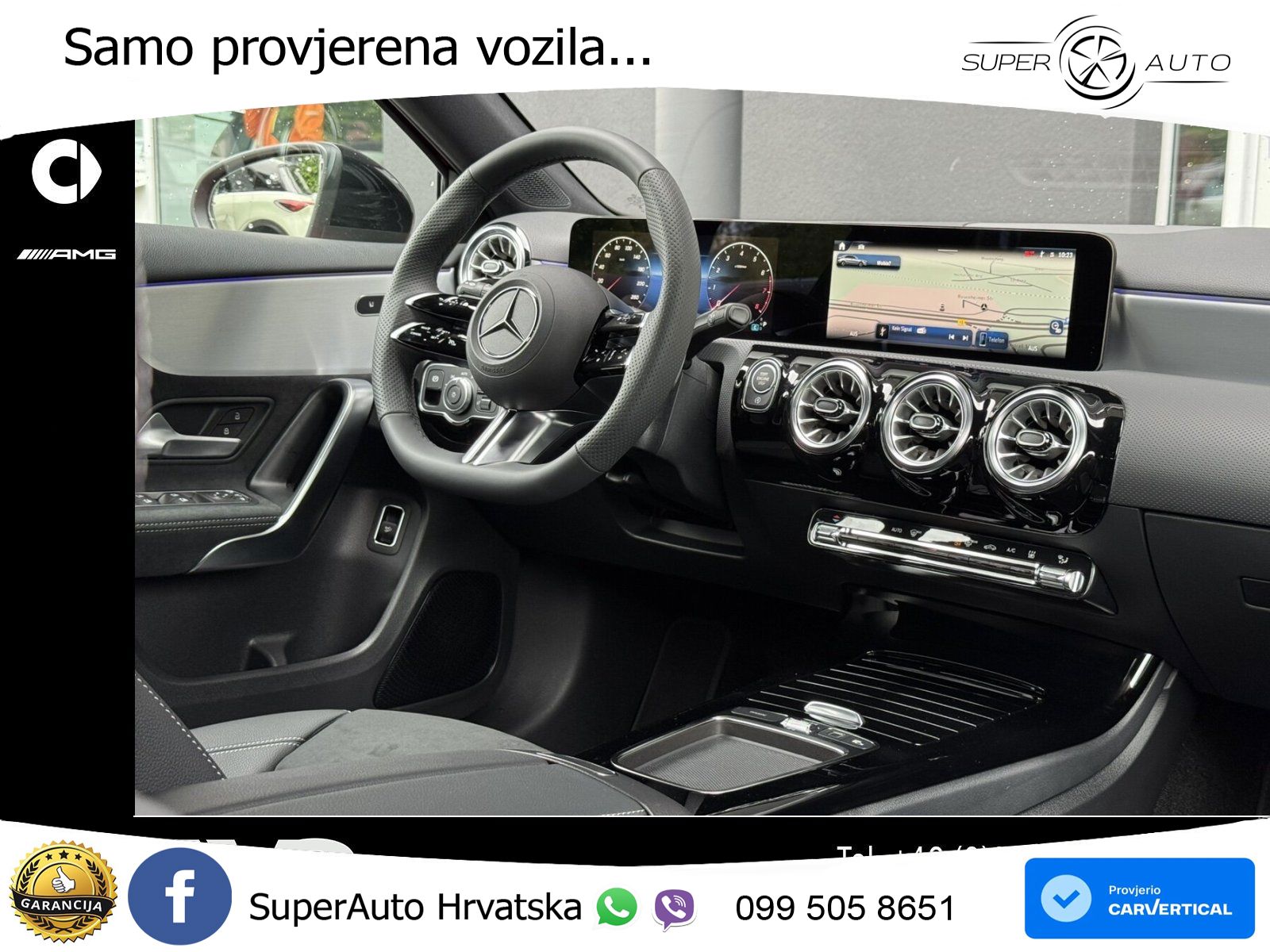 Mercedes-Benz A 200 7G-DCT AMG LED+GR SJED+ACC