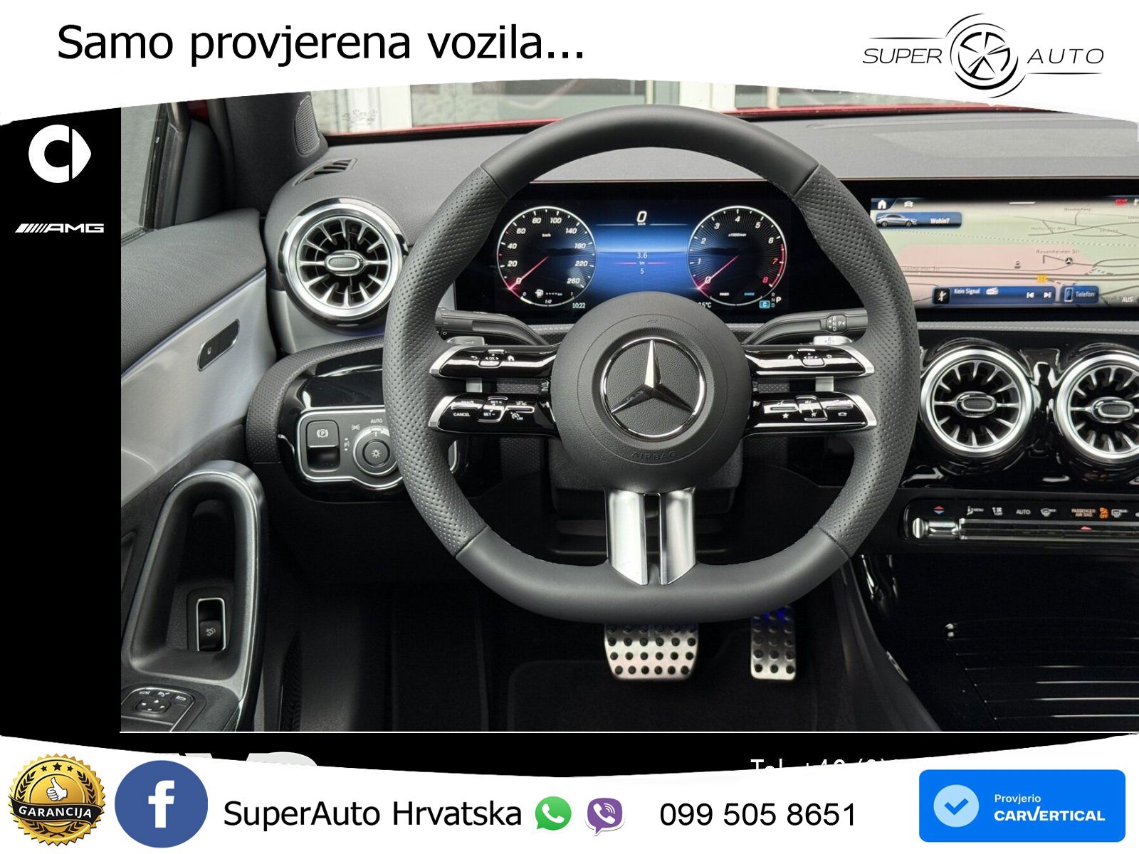 Mercedes-Benz A 200 7G-DCT AMG LED+GR SJED+ACC
