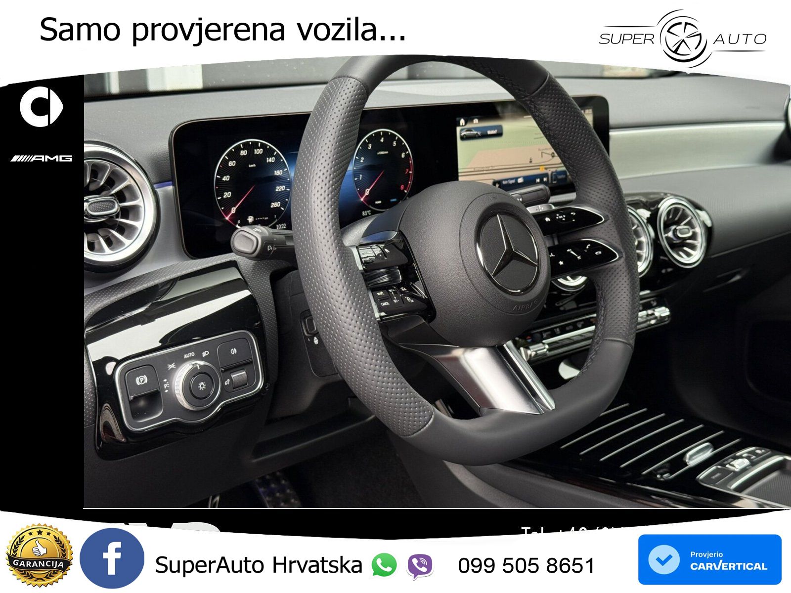 Mercedes-Benz A 200 7G-DCT AMG LED+GR SJED+ACC