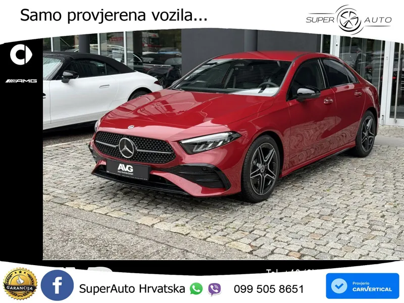 Mercedes-Benz A 200 7G-DCT AMG LED+GR SJED+ACC