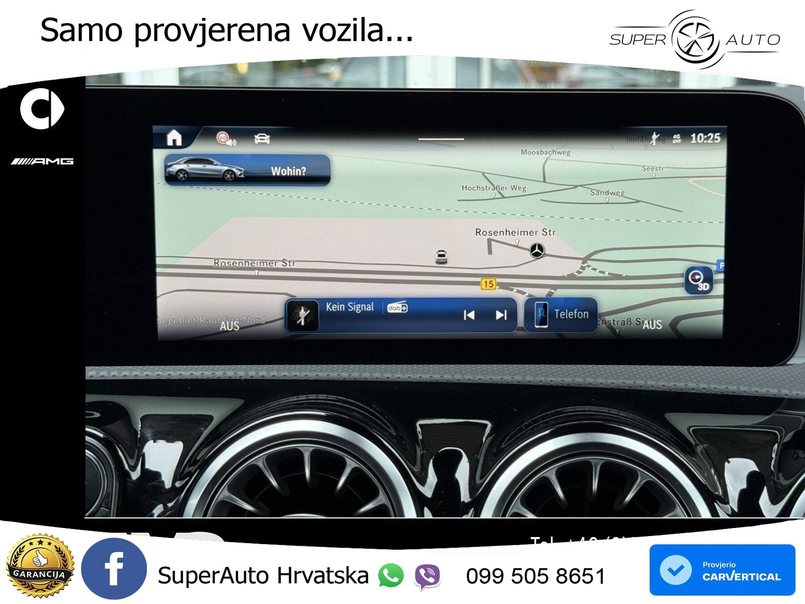 Mercedes-Benz A 200 7G-DCT AMG LED+GR SJED+ACC