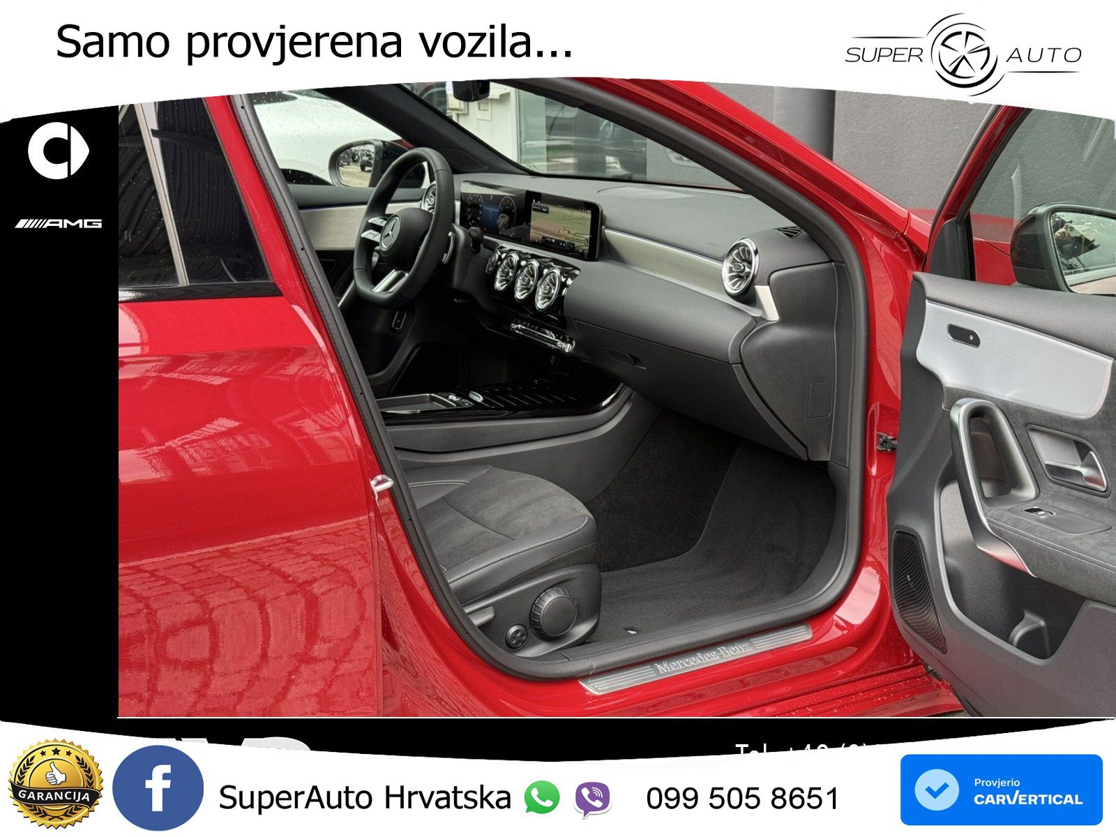Mercedes-Benz A 200 7G-DCT AMG LED+GR SJED+ACC