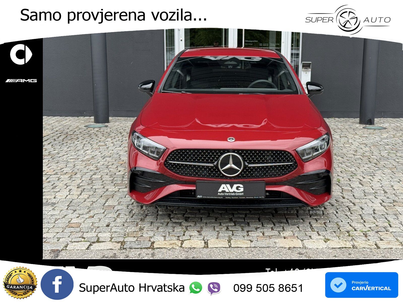 Mercedes-Benz A 200 7G-DCT AMG LED+GR SJED+ACC
