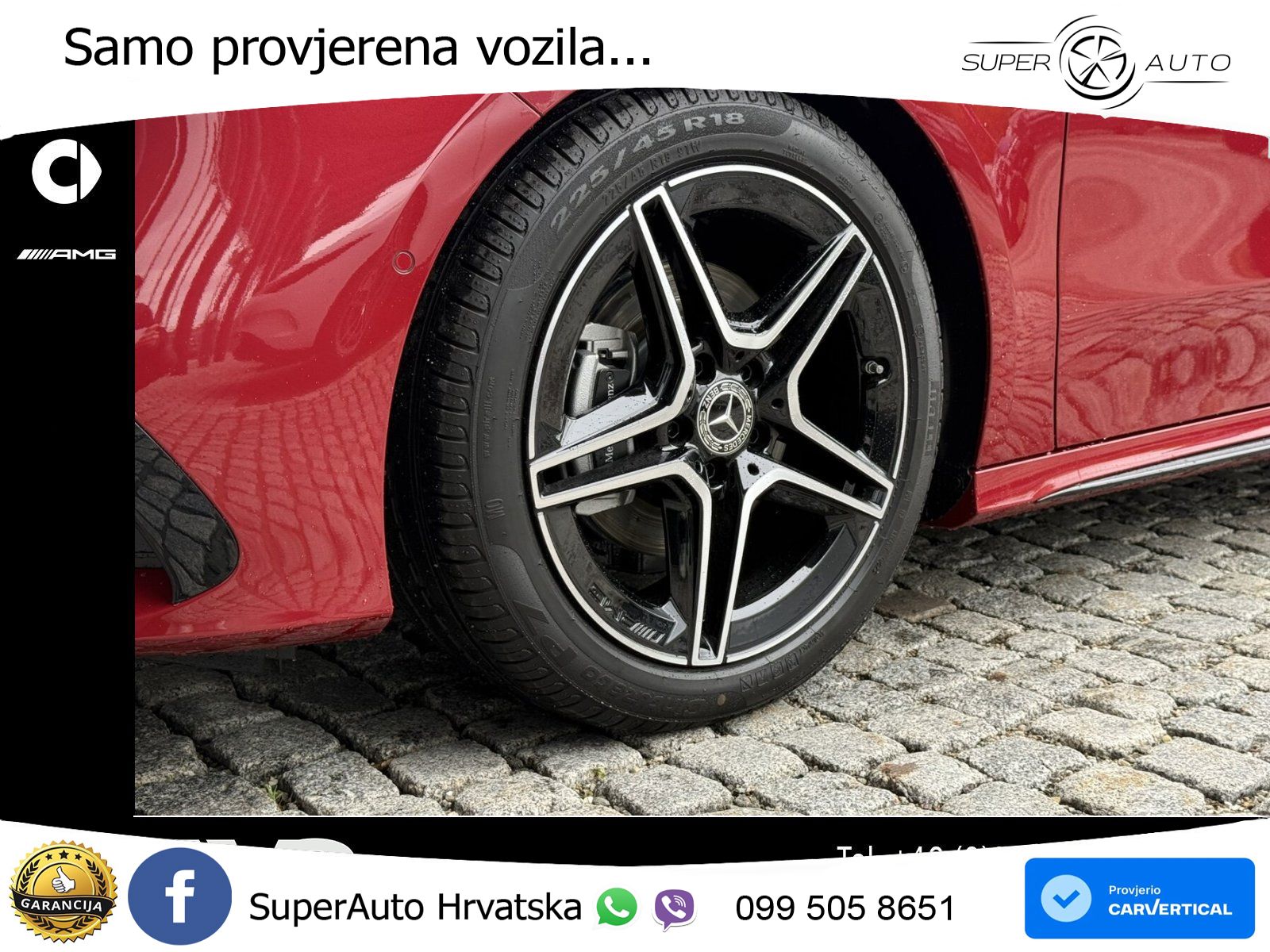 Mercedes-Benz A 200 7G-DCT AMG LED+GR SJED+ACC