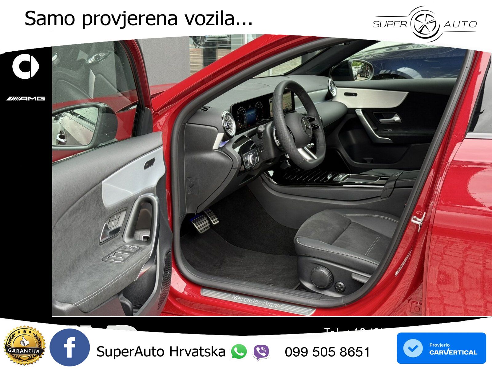 Mercedes-Benz A 200 7G-DCT AMG LED+GR SJED+ACC