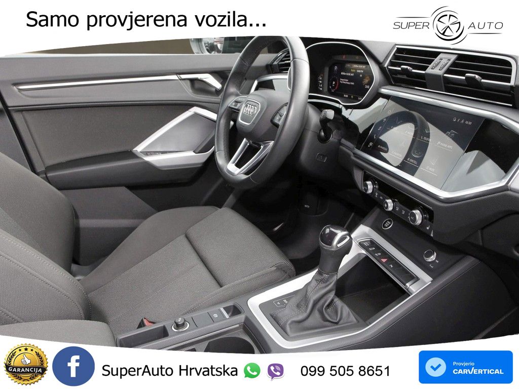 Audi Q3 II Sportback 40 TFSI (190 KS) quattro S tronic S line LED+GR SJED+ACC