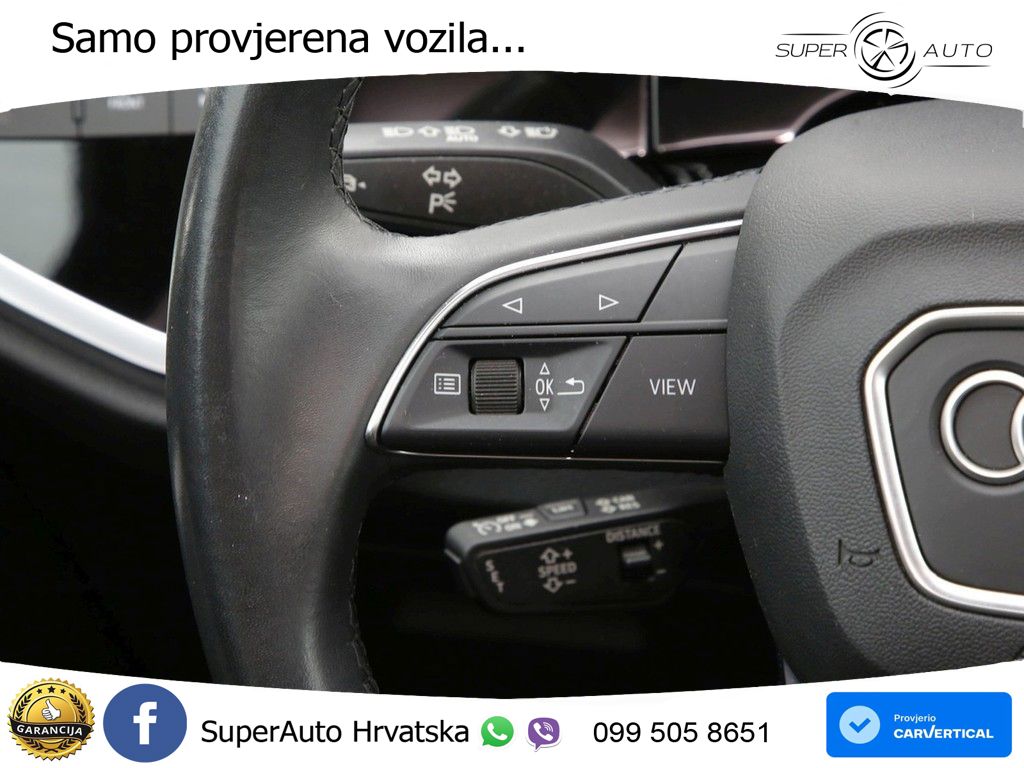 Audi Q3 II Sportback 40 TFSI (190 KS) quattro S tronic S line LED+GR SJED+ACC