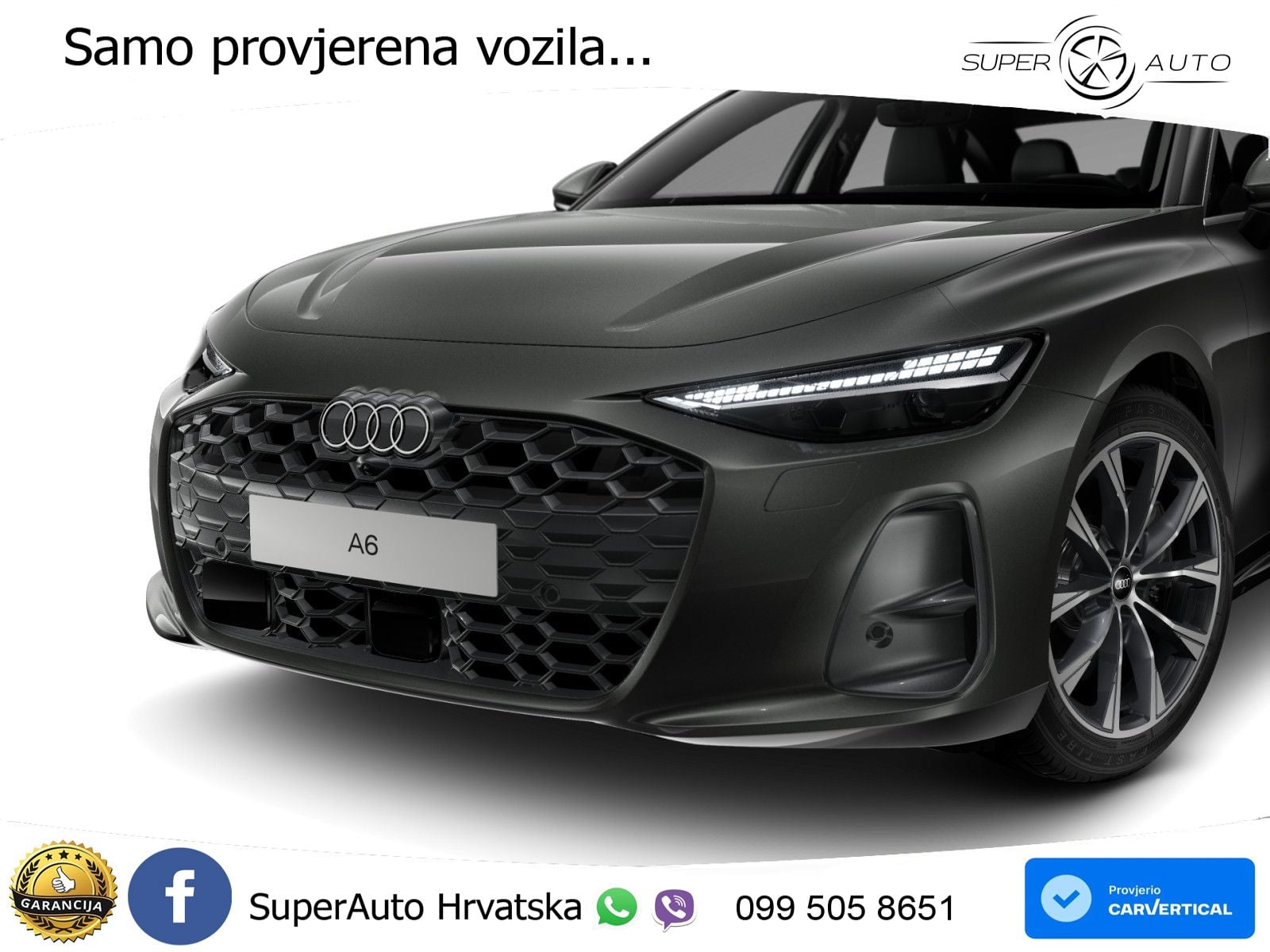 Audi A6 3.0 TFSI V6 (367 KS) quattro S tronic MATRIX+GR SJED+KAM