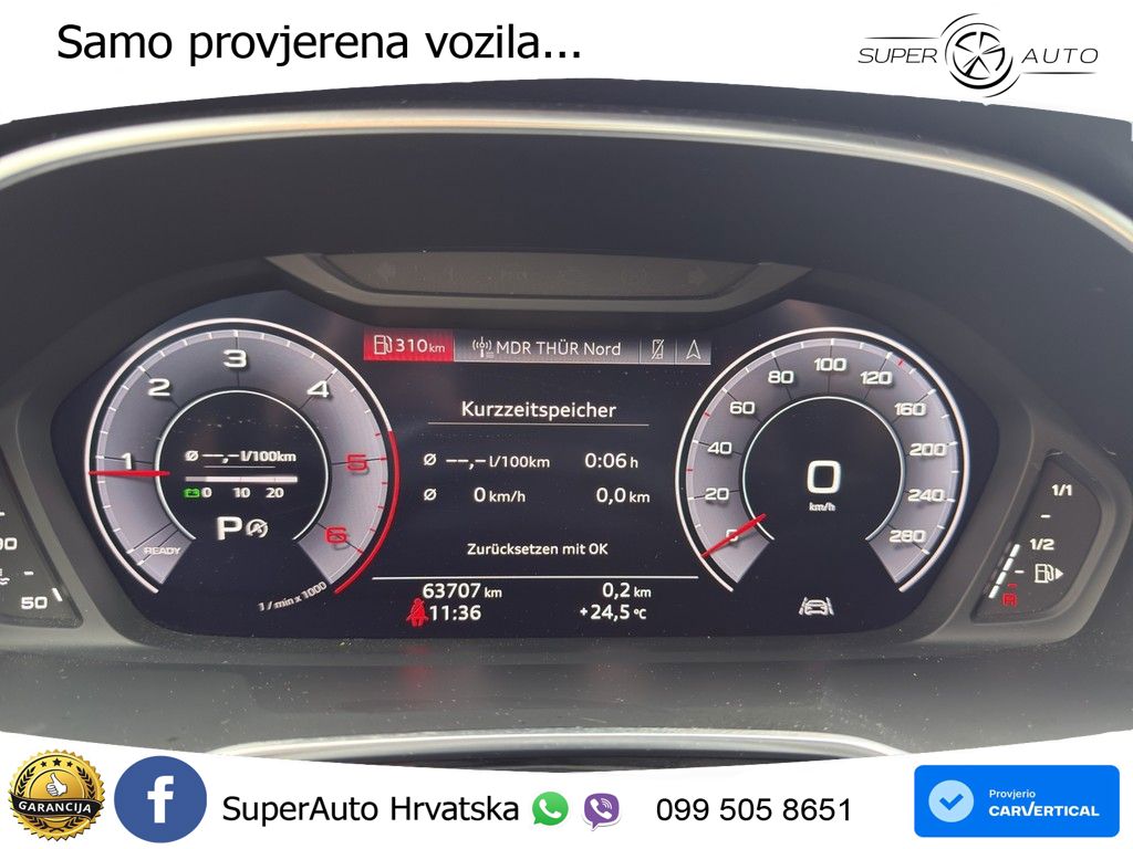 Audi Q3 40 TDI (190 KS) quattro S tronic S line LED+GR SJED+ACC