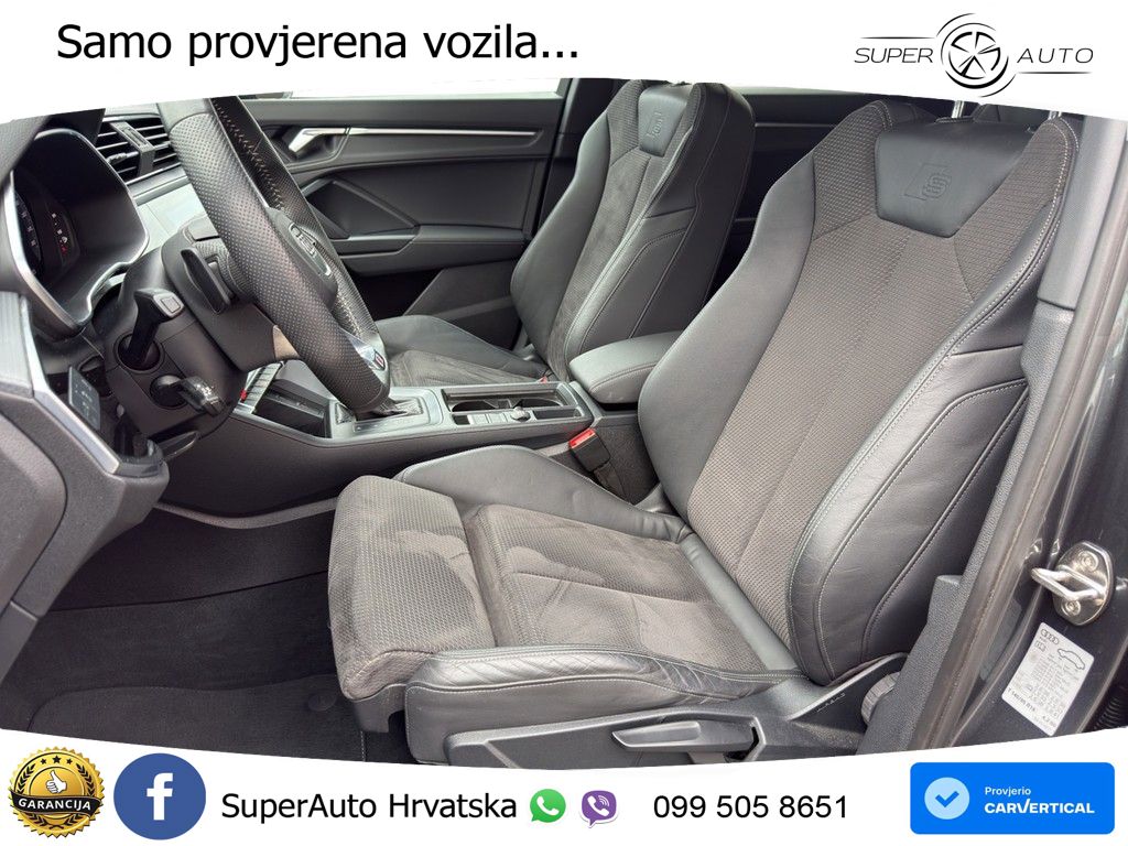 Audi Q3 40 TDI (190 KS) quattro S tronic S line LED+GR SJED+ACC