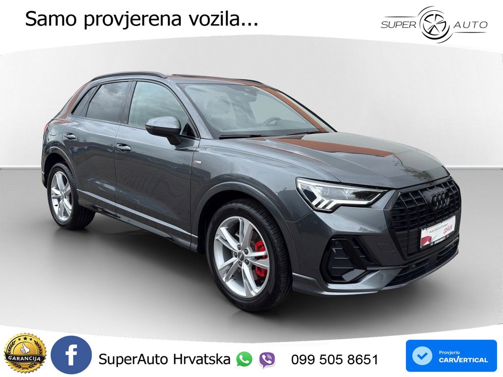 Audi Q3 40 TDI (190 KS) quattro S tronic S line LED+GR SJED+ACC
