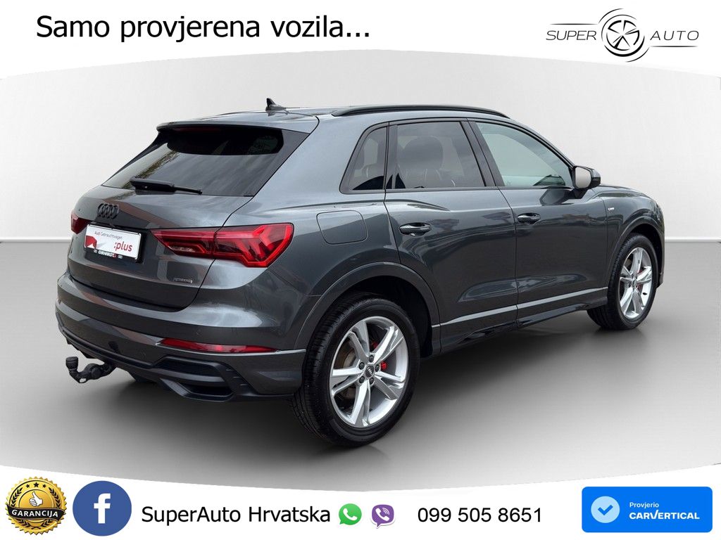 Audi Q3 40 TDI (190 KS) quattro S tronic S line LED+GR SJED+ACC