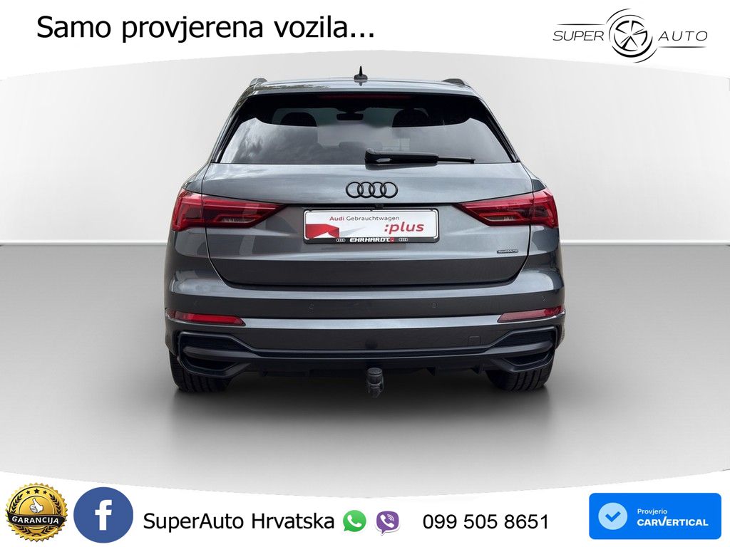 Audi Q3 40 TDI (190 KS) quattro S tronic S line LED+GR SJED+ACC