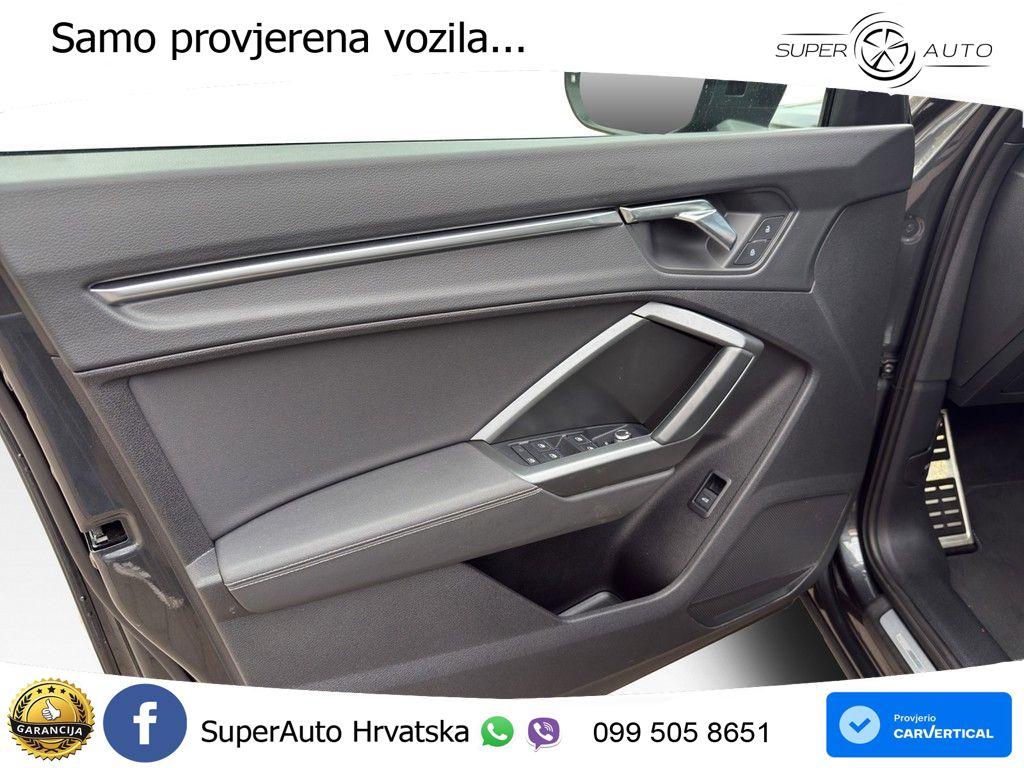 Audi Q3 40 TDI (190 KS) quattro S tronic S line LED+GR SJED+ACC