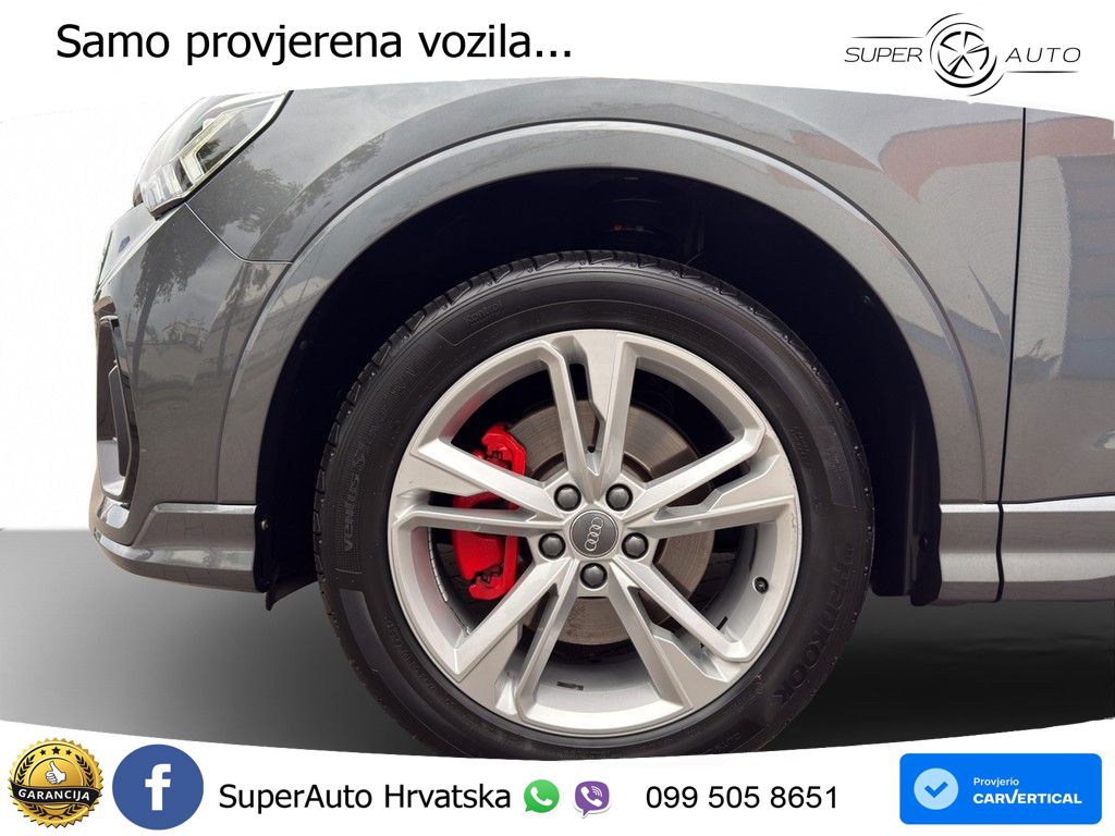 Audi Q3 40 TDI (190 KS) quattro S tronic S line LED+GR SJED+ACC