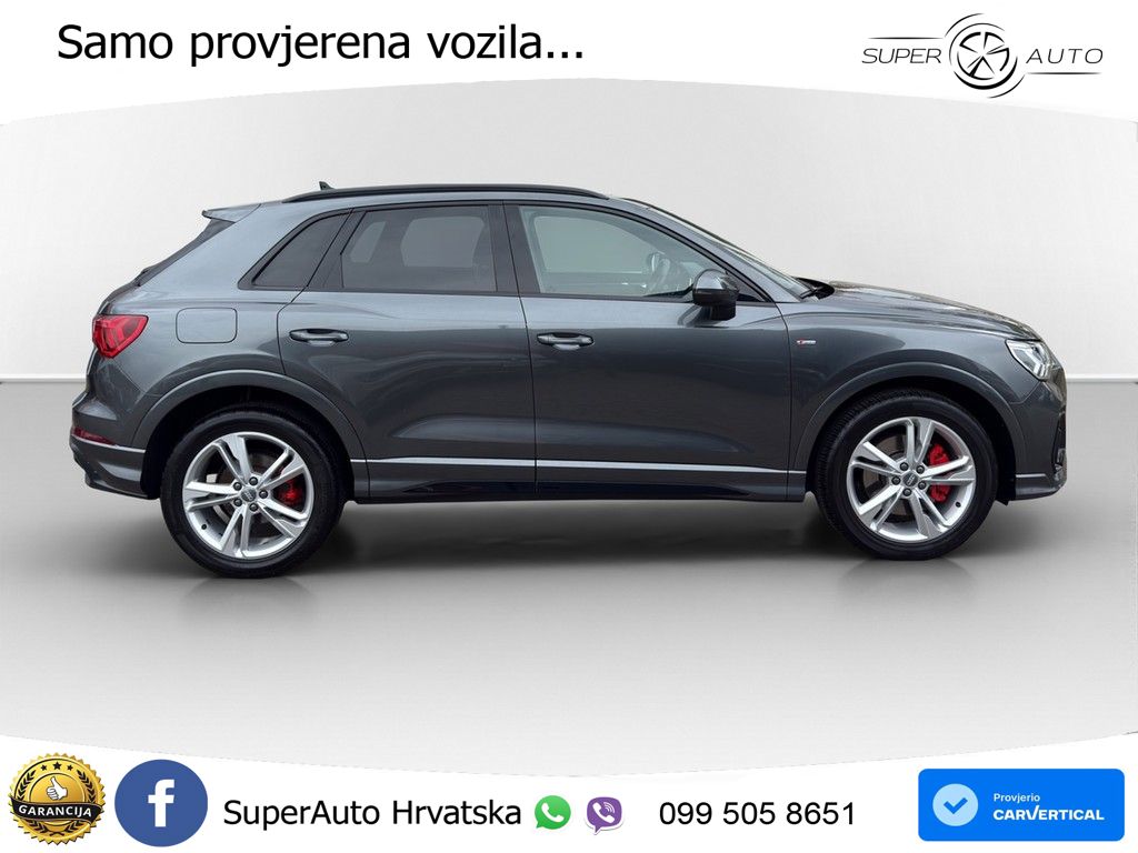 Audi Q3 40 TDI (190 KS) quattro S tronic S line LED+GR SJED+ACC