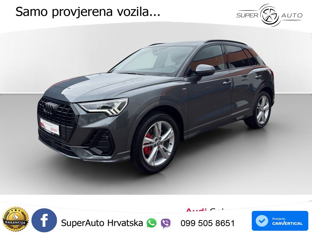 Audi Q3 40 TDI (190 KS) quattro S tronic S line LED+GR SJED+ACC