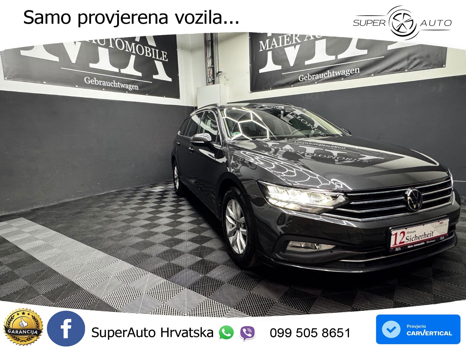 Volkswagen Passat Variant 2.0 TDI (150 KS) DSG Business LED+GR SJED+ACC