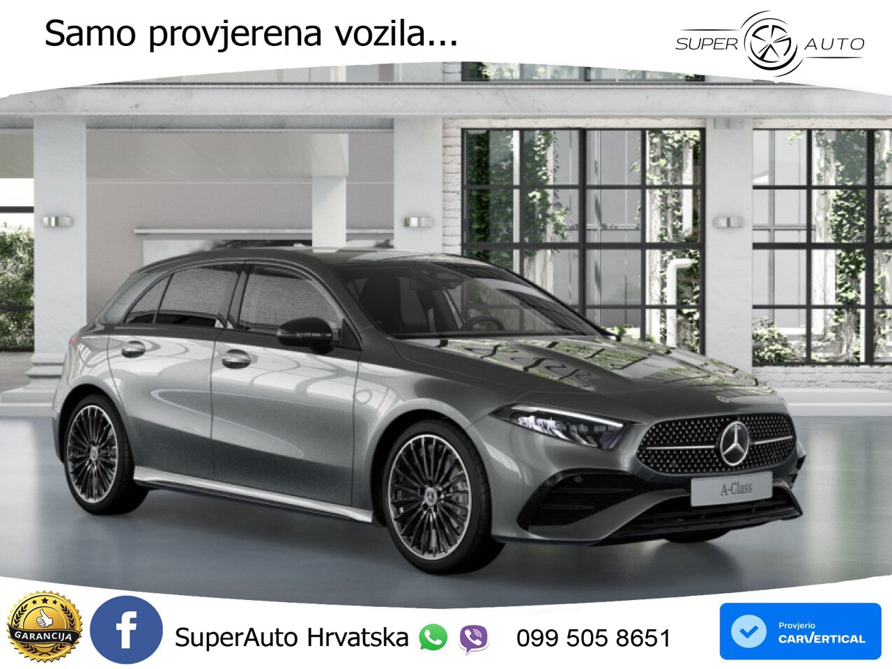 Mercedes-Benz A 200 7G-DCT AMG LED+GR SJED+ACC