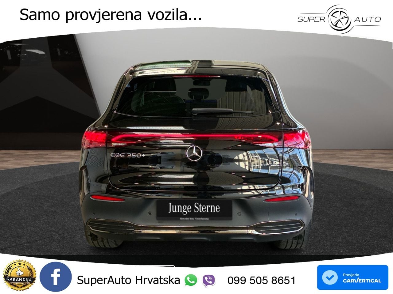 Mercedes EQE SUV 350+ 105 kWh (292 KS) AMG ZRAČNI+ACC+GR SJED+360+PANO