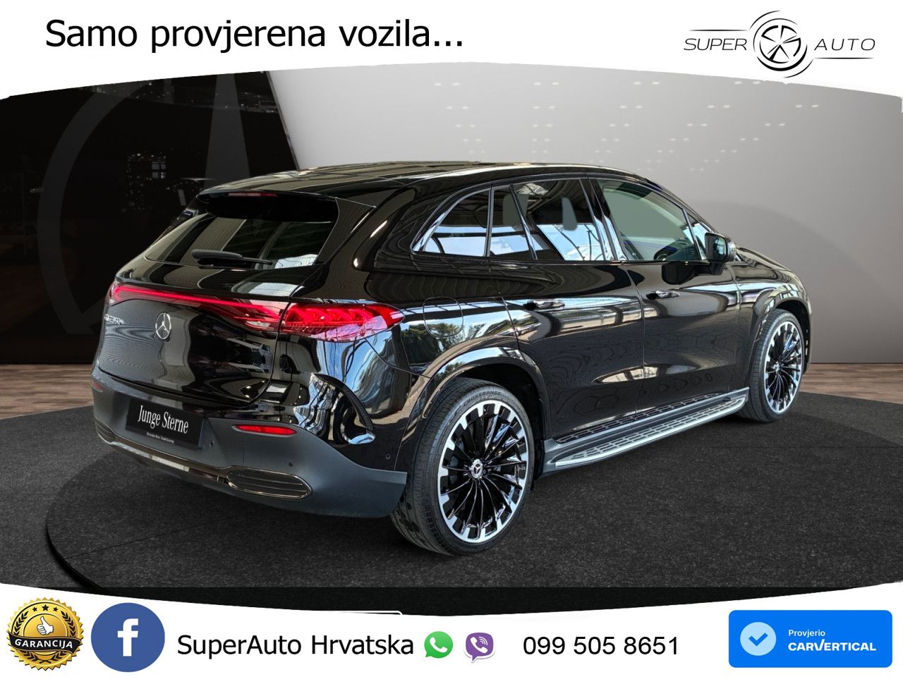 Mercedes EQE SUV 350+ 105 kWh (292 KS) AMG ZRAČNI+ACC+GR SJED+360+PANO
