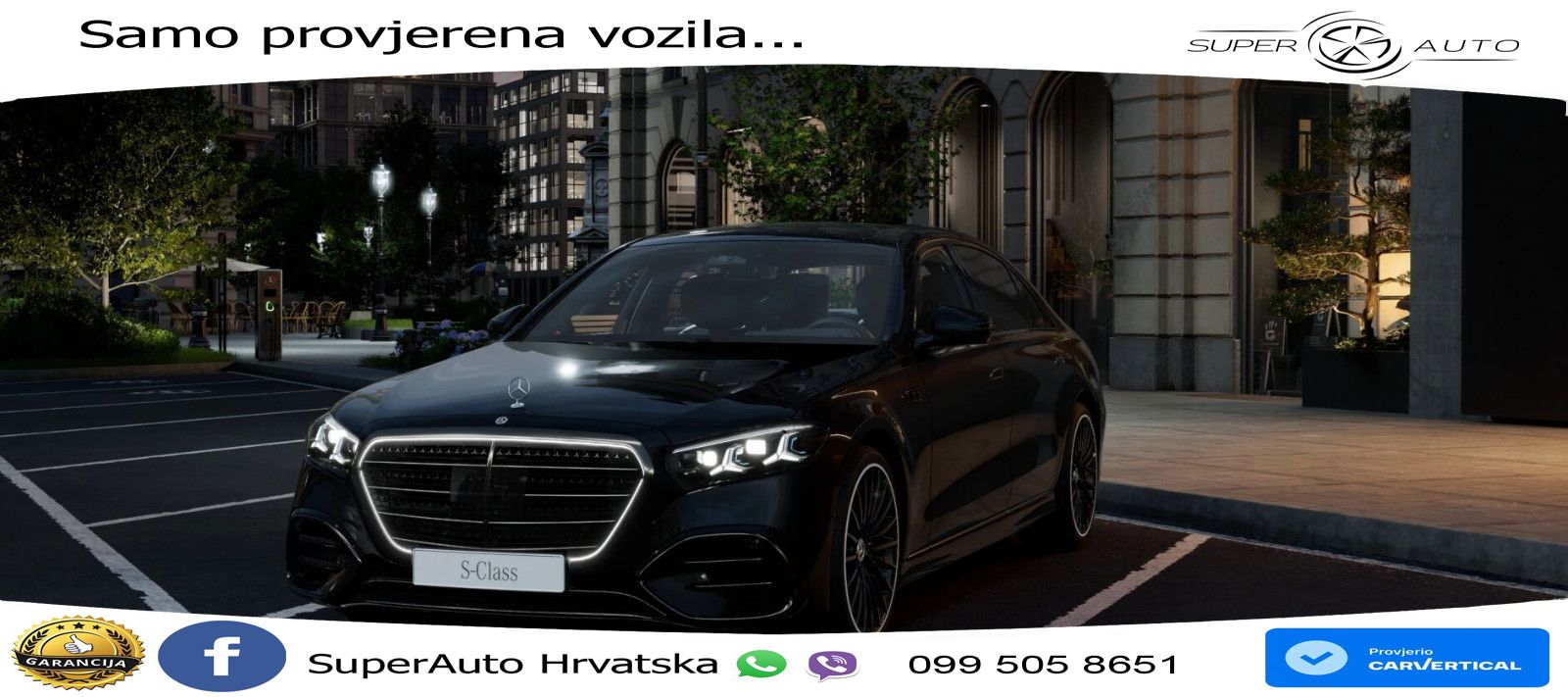 Mercedes S 450d (367 KS) EQ Boost 4MATIC 9G-TRONIC AMG ACC+HEAD+4xGR SJED+360+PANO