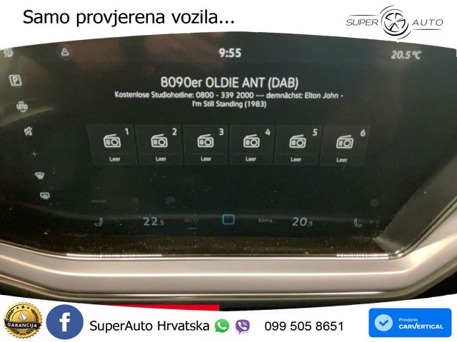 Volkswagen Touareg 3.0 V6 TDI (286 KS) 4MOTION Tiptronic ZRAČNI+ACC+GR SJED+KAM+PANO