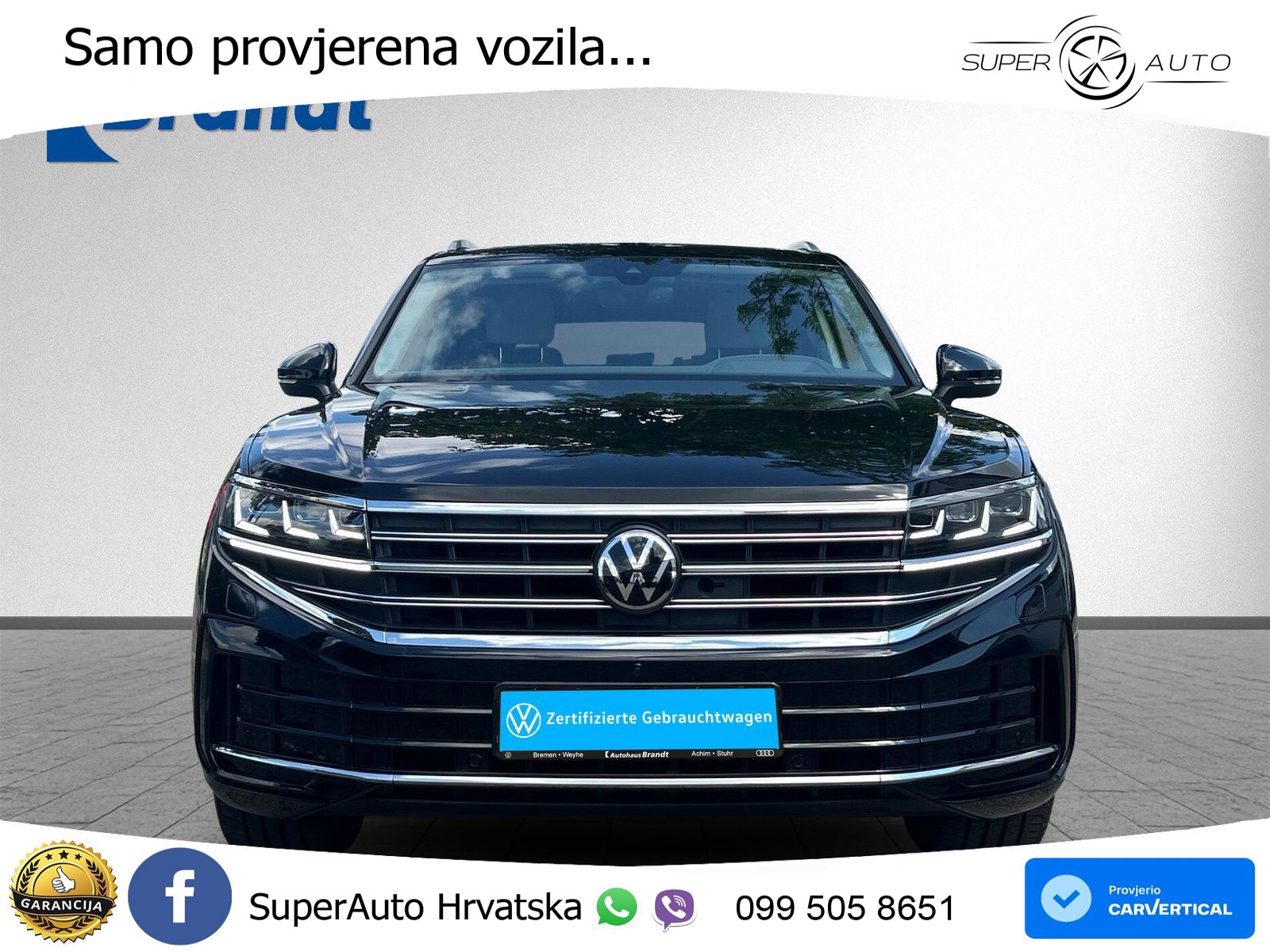 Volkswagen Touareg 3.0 V6 TDI (286 KS) 4MOTION Tiptronic ZRAČNI+ACC+GR SJED+KAM+PANO