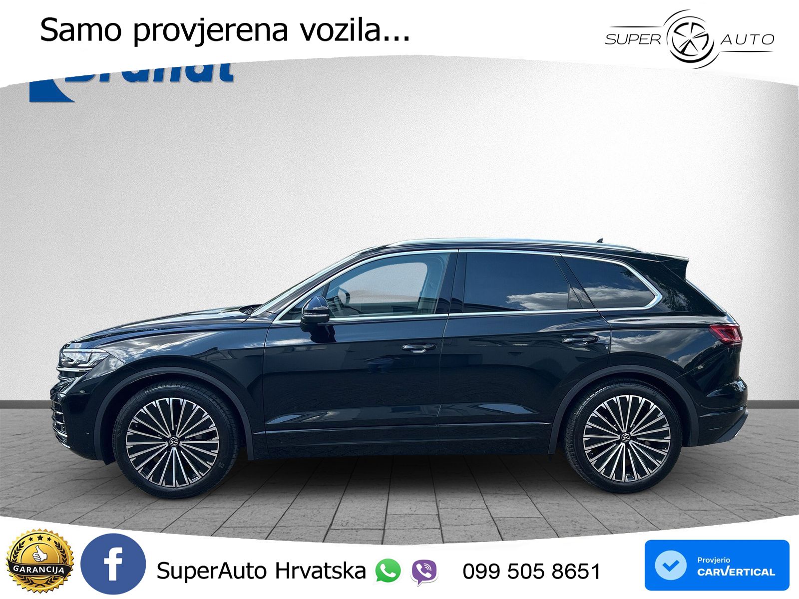 Volkswagen Touareg 3.0 V6 TDI (286 KS) 4MOTION Tiptronic ZRAČNI+ACC+GR SJED+KAM+PANO