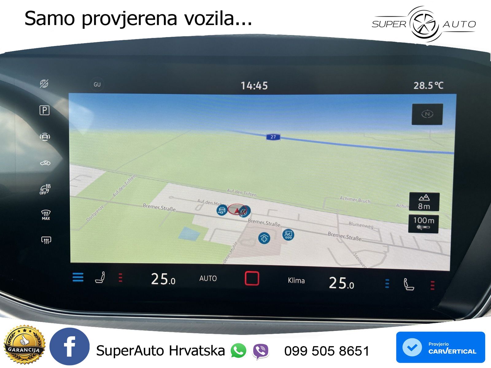 Volkswagen Touareg 3.0 V6 TDI (286 KS) 4MOTION Tiptronic ZRAČNI+ACC+GR SJED+KAM+PANO