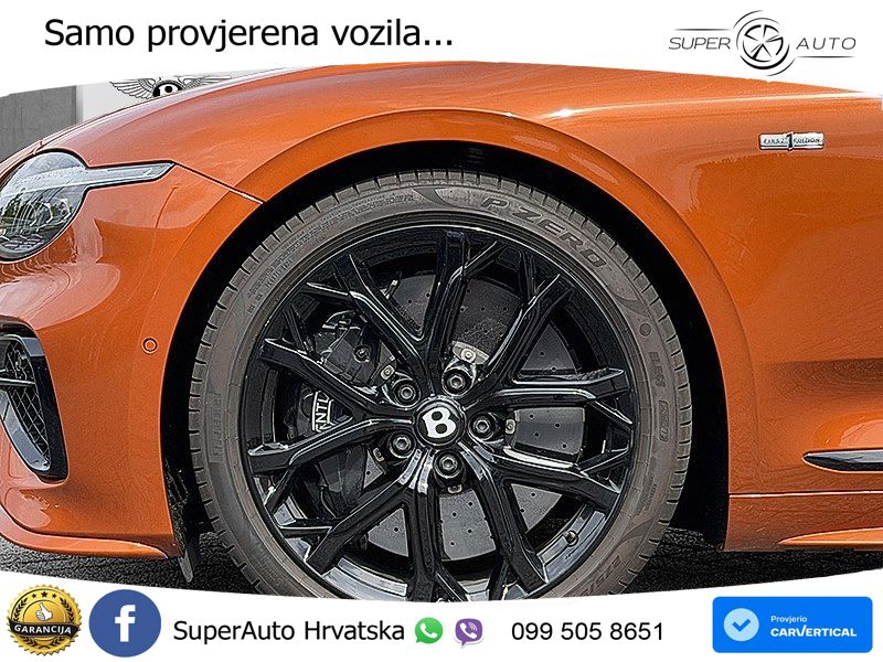 Bentley Continental GT IV 4.0 V8 TFSi (782 KS) AWD DCT ZRAČNI+ACC+GR SJED+KAM+PANO