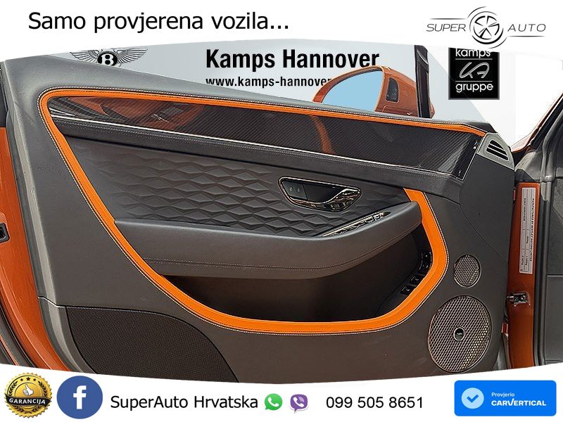 Bentley Continental GT IV 4.0 V8 TFSi (782 KS) AWD DCT ZRAČNI+ACC+GR SJED+KAM+PANO