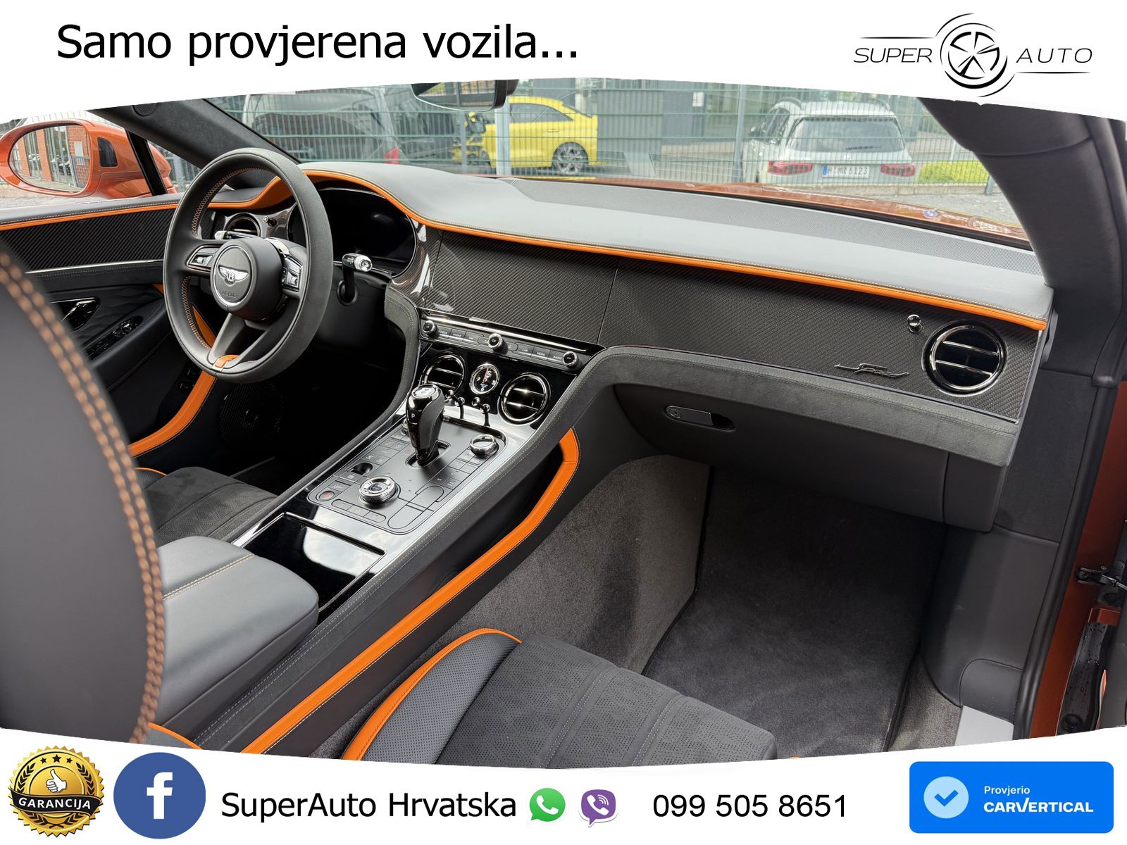 Bentley Continental GT IV 4.0 V8 TFSi (782 KS) AWD DCT ZRAČNI+ACC+GR SJED+KAM+PANO