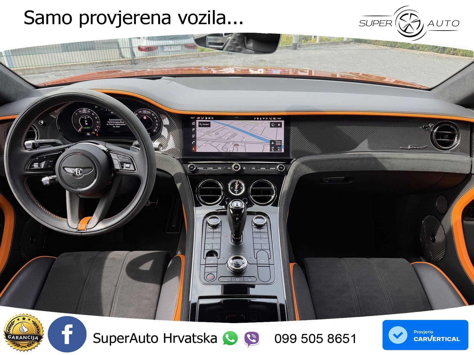 Bentley Continental GT IV 4.0 V8 TFSi (782 KS) AWD DCT ZRAČNI+ACC+GR SJED+KAM+PANO