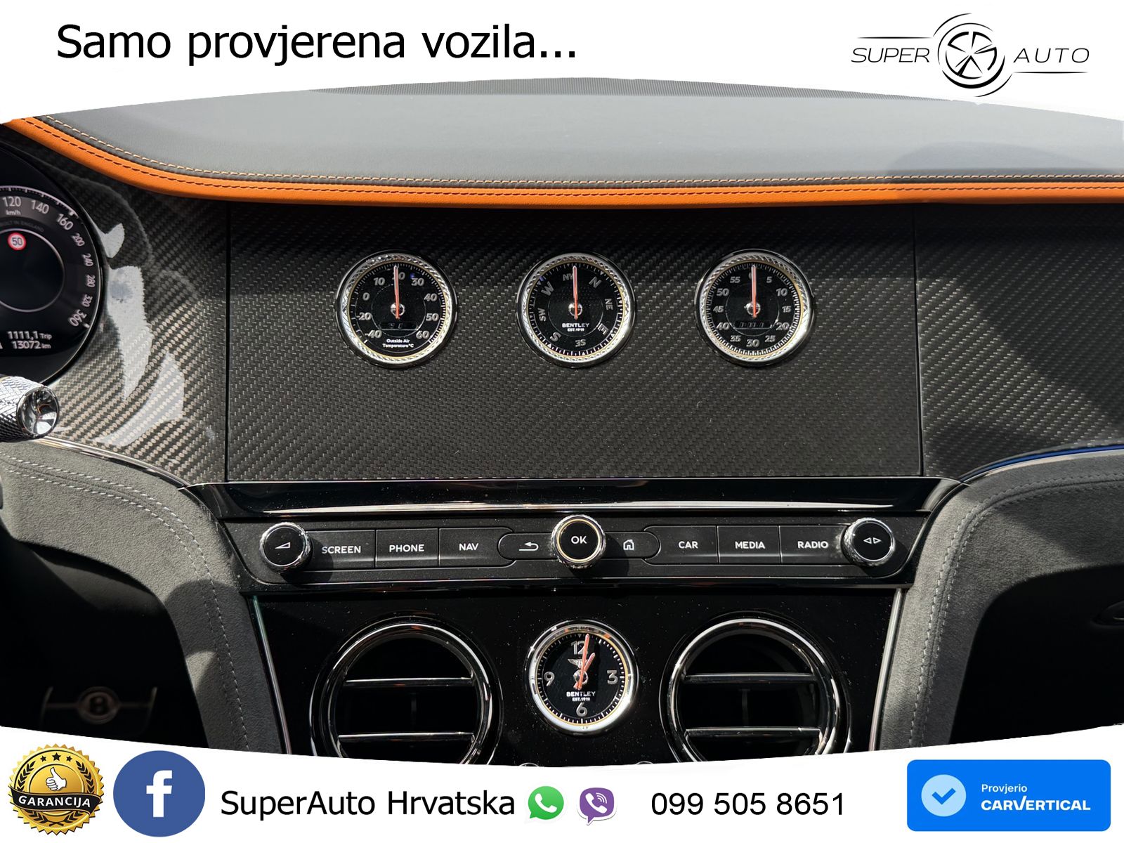 Bentley Continental GT IV 4.0 V8 TFSi (782 KS) AWD DCT ZRAČNI+ACC+GR SJED+KAM+PANO