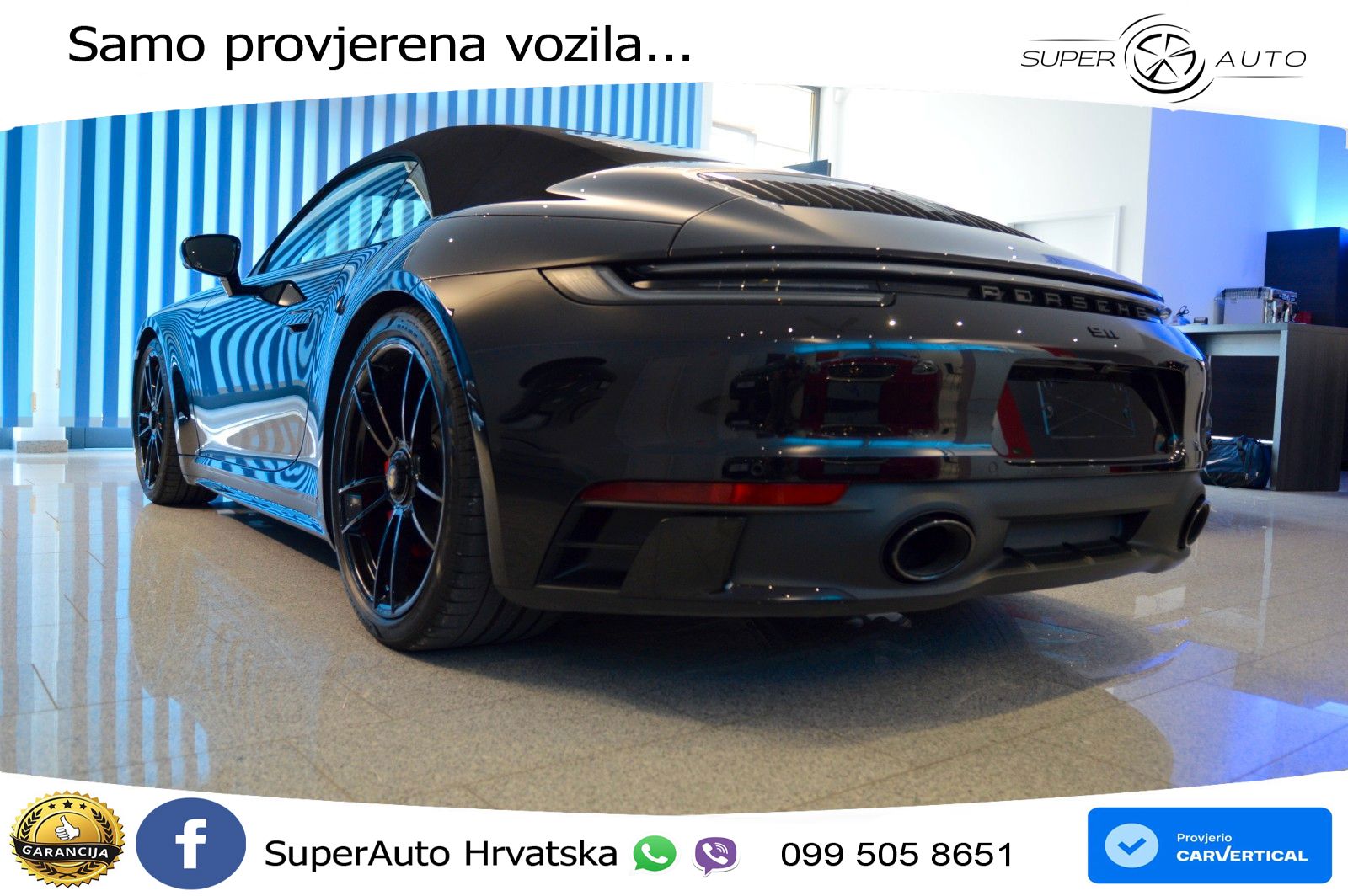 Porsche 911 Carrera 4 GTS Cabriolet 3.0 (480 KS) PDK LED+GR SJED+ACC