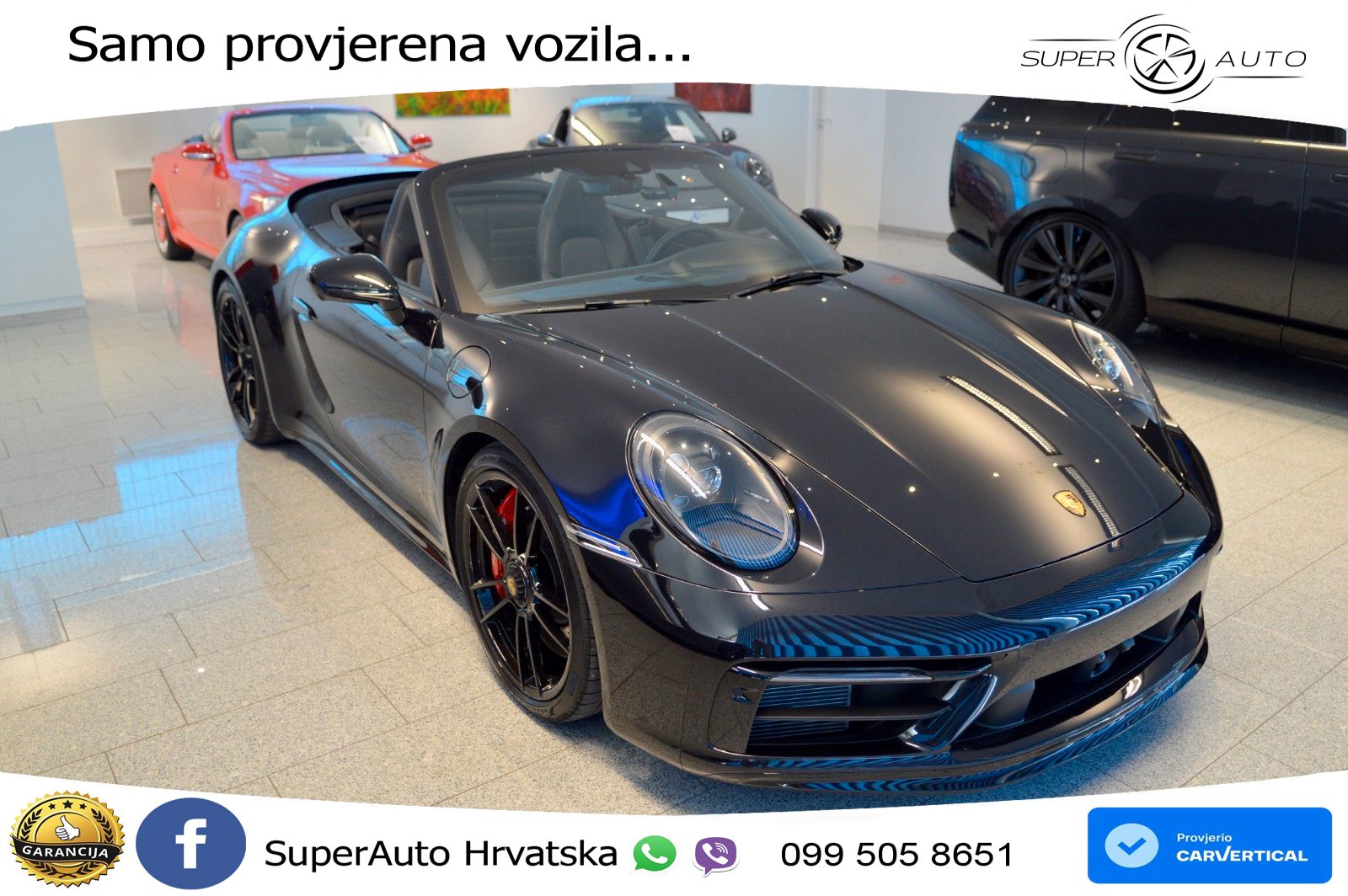 Porsche 911 Carrera 4 GTS Cabriolet 3.0 (480 KS) PDK LED+GR SJED+ACC
