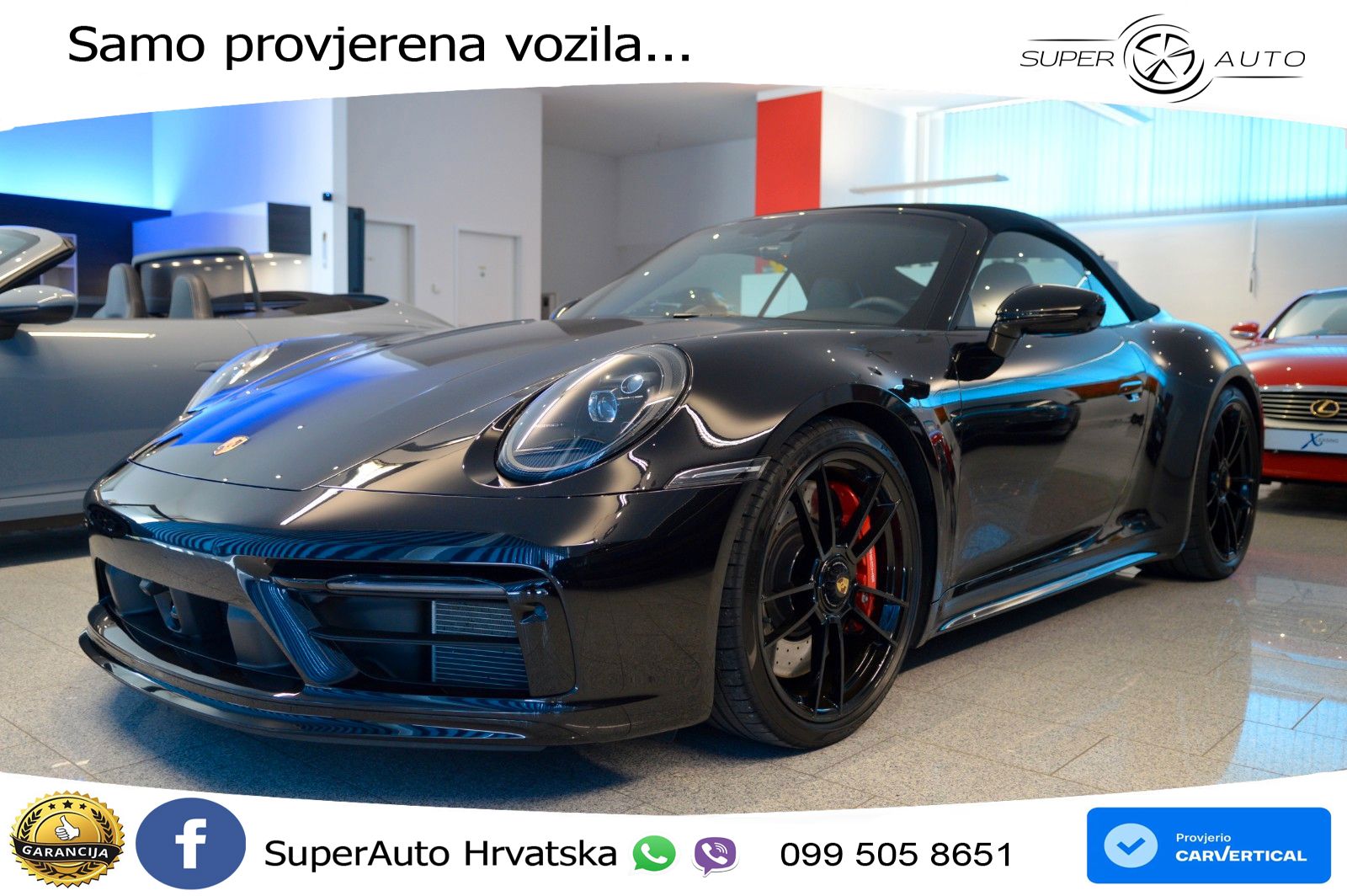 Porsche 911 Carrera 4 GTS Cabriolet 3.0 (480 KS) PDK LED+GR SJED+ACC
