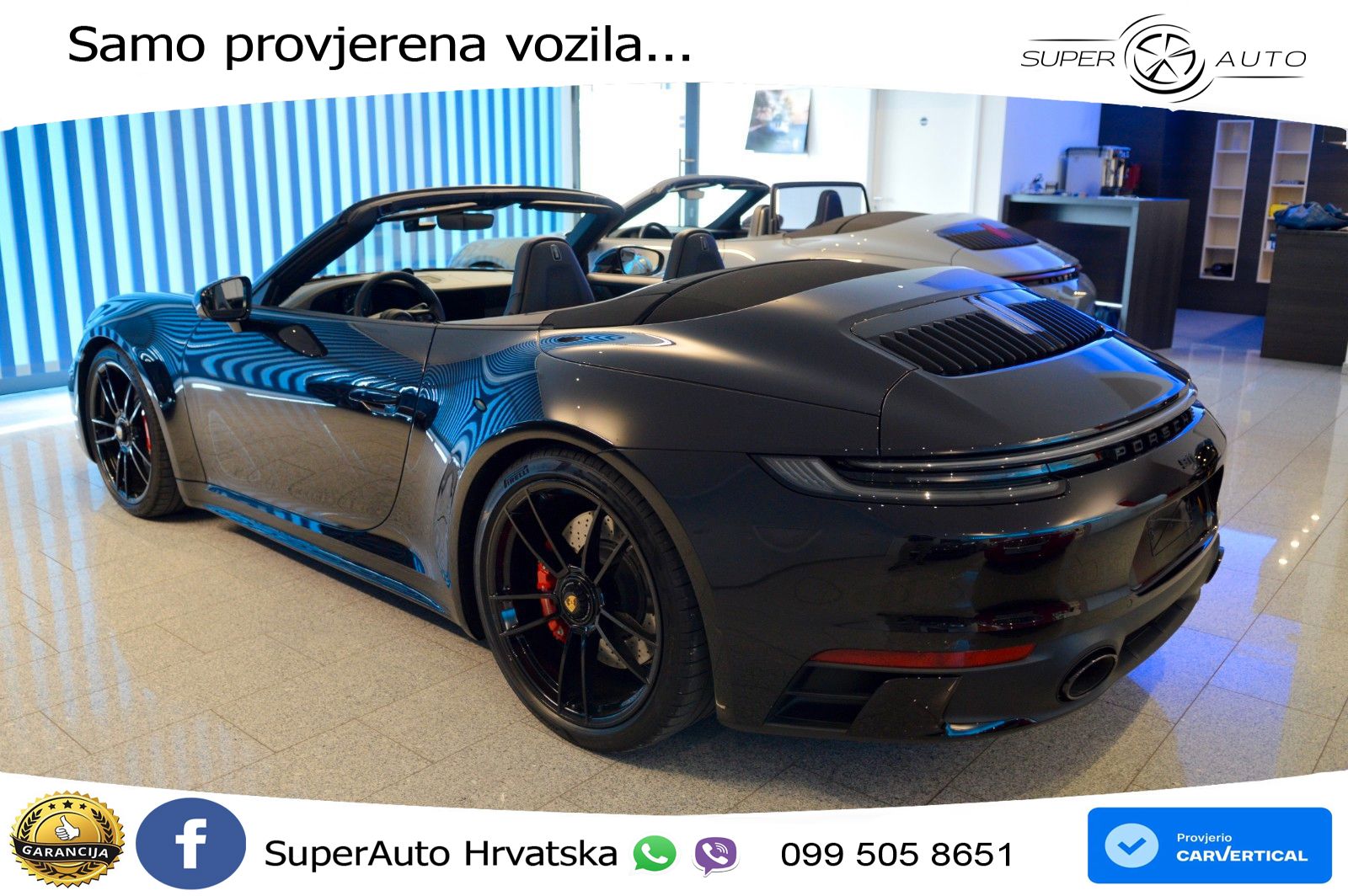 Porsche 911 Carrera 4 GTS Cabriolet 3.0 (480 KS) PDK LED+GR SJED+ACC
