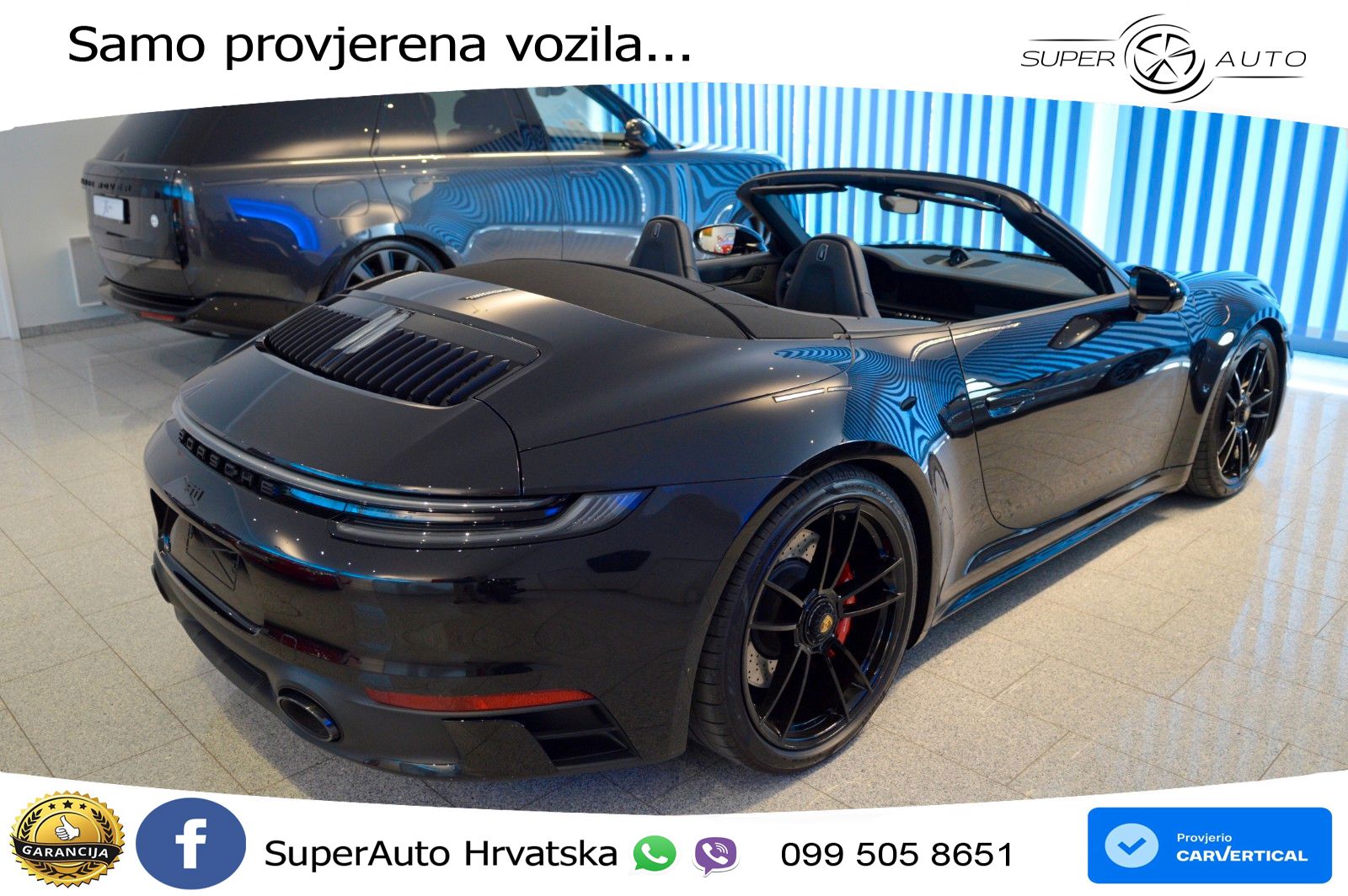 Porsche 911 Carrera 4 GTS Cabriolet 3.0 (480 KS) PDK LED+GR SJED+ACC