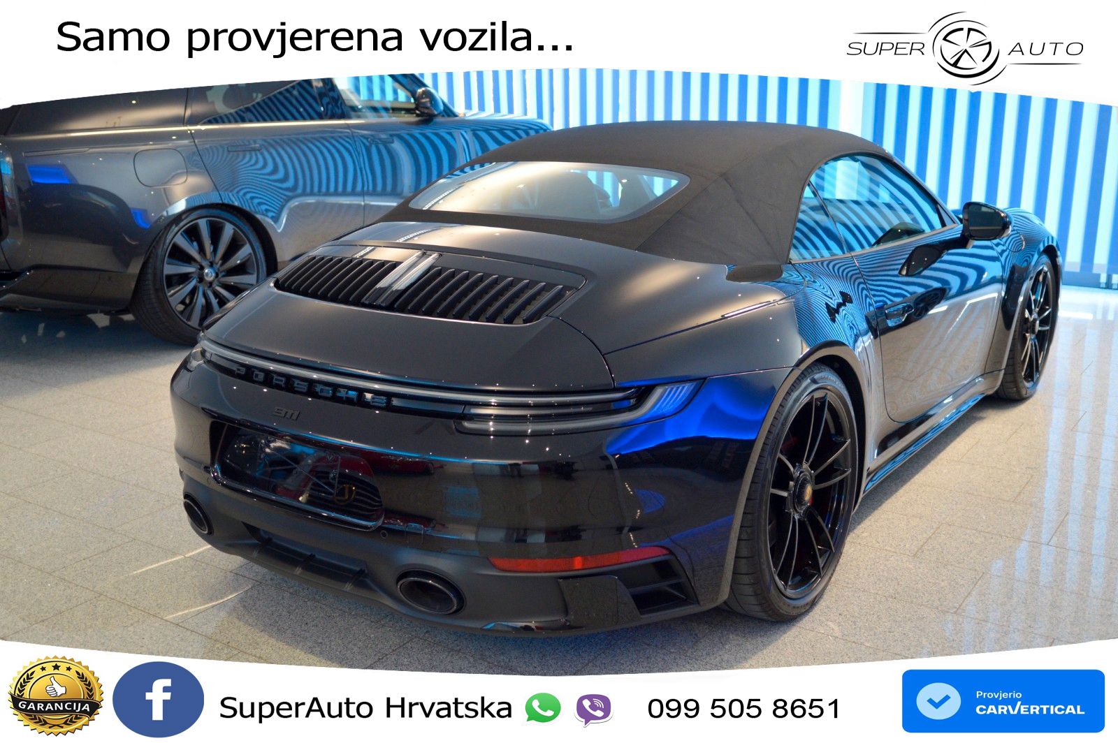 Porsche 911 Carrera 4 GTS Cabriolet 3.0 (480 KS) PDK LED+GR SJED+ACC