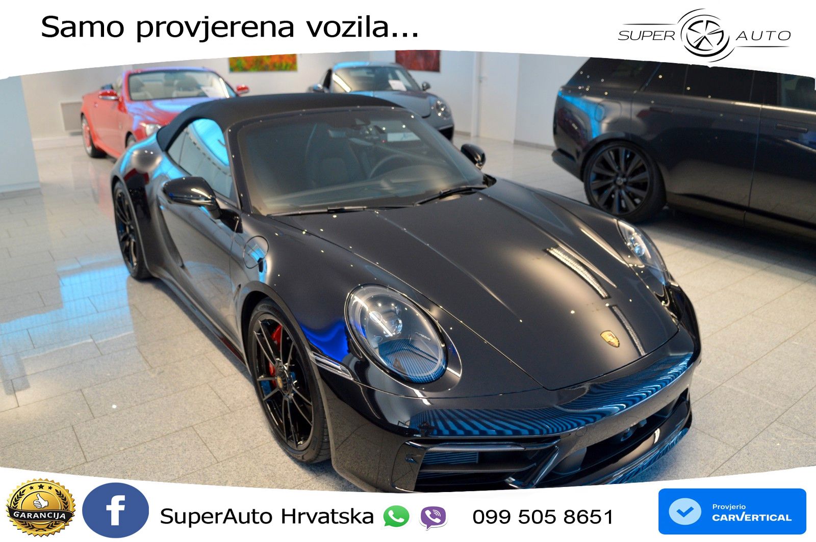 Porsche 911 Carrera 4 GTS Cabriolet 3.0 (480 KS) PDK LED+GR SJED+ACC